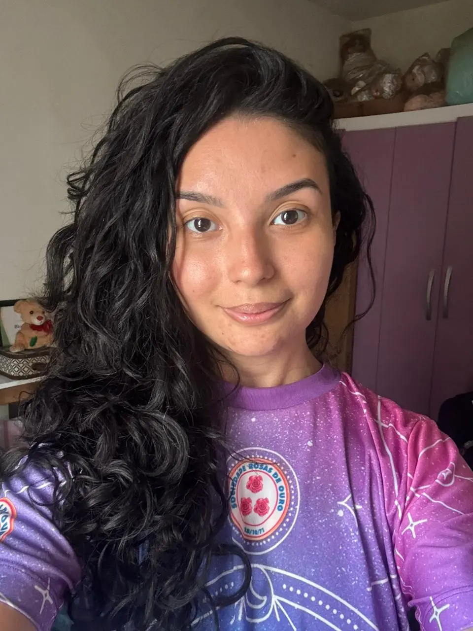 depois do uso do Sérum Facial & Olhos Vó Irene